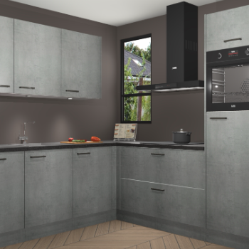 Beton Parelgrijs keuken Johannesburg 107293