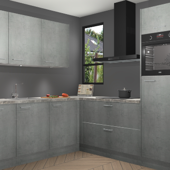 Beton Parelgrijs keuken Johannesburg 107336