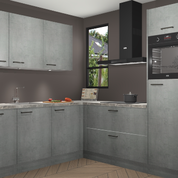 Beton Parelgrijs keuken Johannesburg 107339