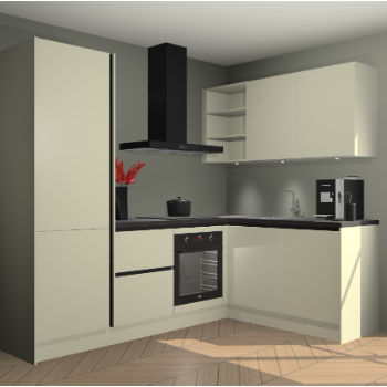 Magnolia greeploze keuken Pilsen 107301