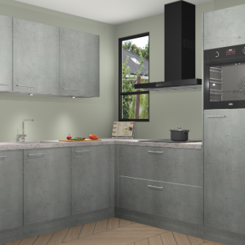 Beton Parelgrijs keuken Johannesburg 107354