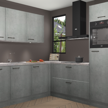 Beton Parelgrijs keuken Johannesburg 107358