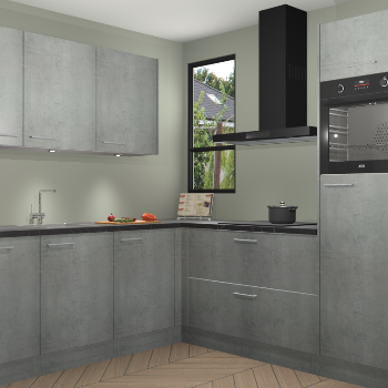 Beton Parelgrijs keuken Johannesburg 107368