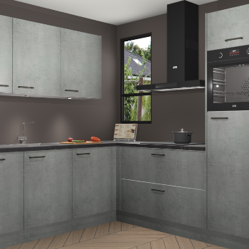 Beton Parelgrijs keuken Johannesburg 107372