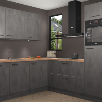 Beton Antraciet keuken Johannesburg 107414