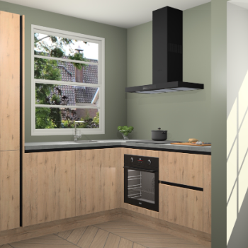 Madera Natuur greeploze keuken Harbin 43227