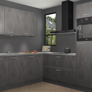 Beton Antraciet keuken Johannesburg 107441