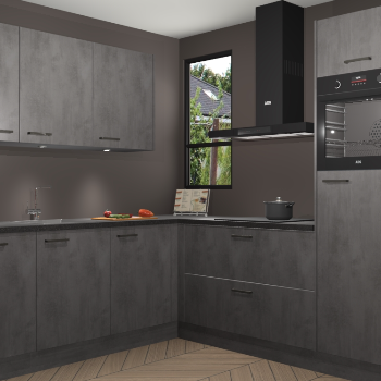 Beton Antraciet keuken Johannesburg 107459