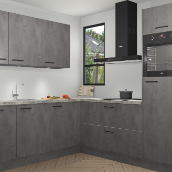 Beton Antraciet keuken Johannesburg 107470