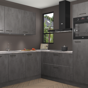 Beton Antraciet keuken Johannesburg 107490