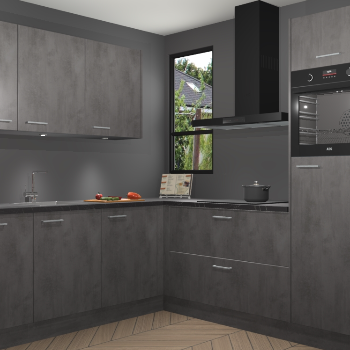 Beton Antraciet keuken Johannesburg 107501