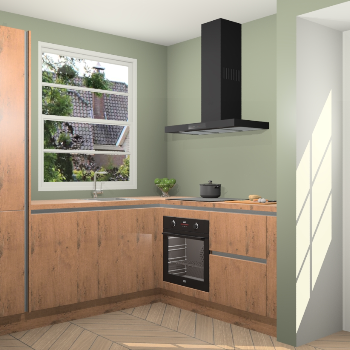 Astoria Eiken greeploze keuken Harbin 43306