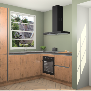 Astoria Eiken greeploze keuken Harbin 43318