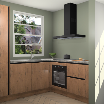 Astoria Eiken greeploze keuken Harbin 43327