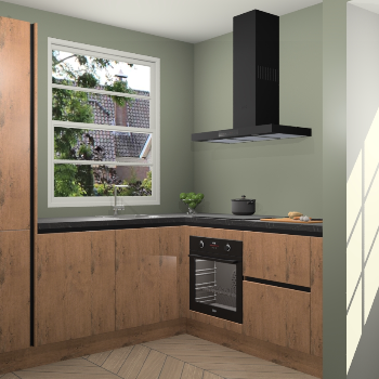 Astoria Eiken greeploze keuken Harbin 43339