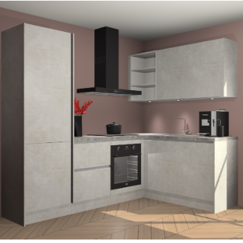 Beton Opal greeploze keuken Pilsen 107787