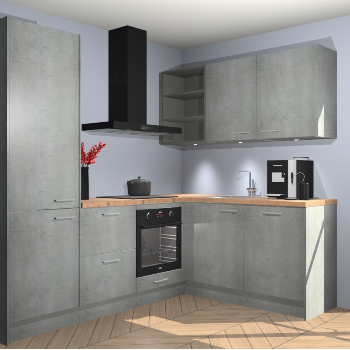 Beton Parelgrijs keuken Pilsen 107804