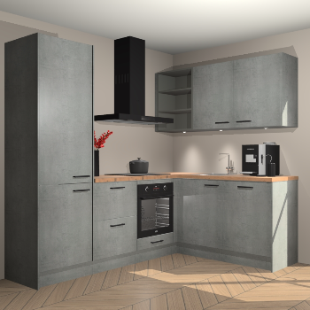 Beton Parelgrijs keuken Pilsen 107806