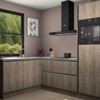 Cantaro Eiken greeploze keuken Kinshasa 103722