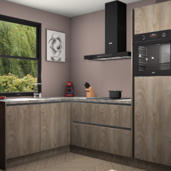 Cantaro Eiken greeploze keuken Kinshasa 103734