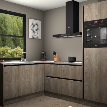 Cantaro Eiken greeploze keuken Kinshasa 103805