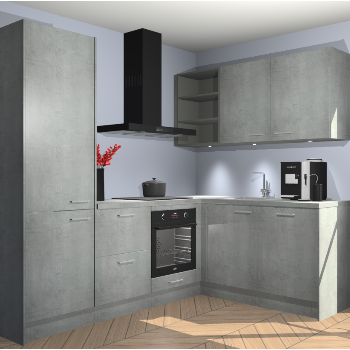 Beton Parelgrijs keuken Pilsen 107883