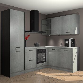 Beton Parelgrijs keuken Pilsen 107886