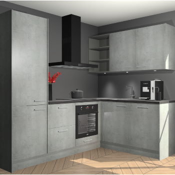 Beton Parelgrijs keuken Pilsen 107888