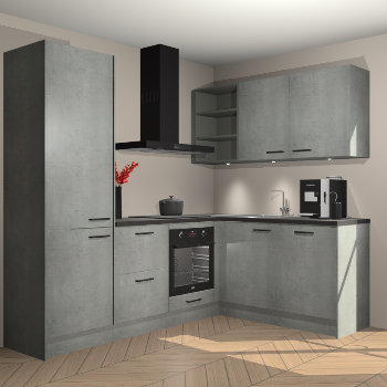 Beton Parelgrijs keuken Pilsen 107891