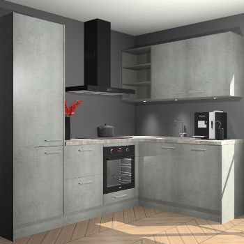 Beton Parelgrijs keuken Pilsen 107894