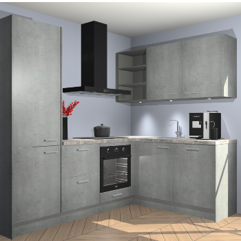 Beton Parelgrijs keuken Pilsen 107895