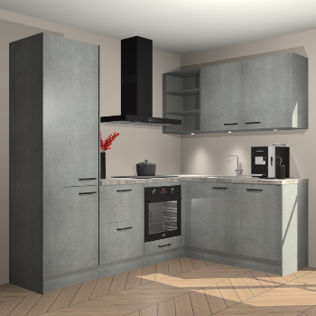 Beton Parelgrijs keuken Pilsen 107897