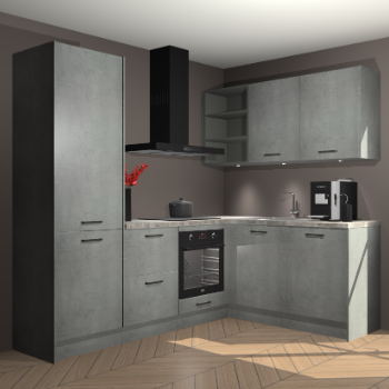 Beton Parelgrijs keuken Pilsen 107898