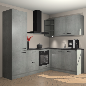 Beton Parelgrijs keuken Pilsen 107909