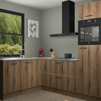 Goud Eiken keuken Kinshasa 104771