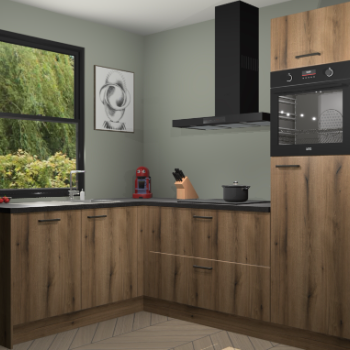 Goud Eiken keuken Kinshasa 104821