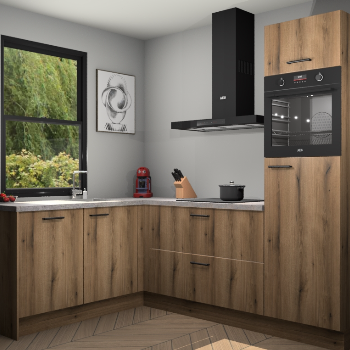 Goud Eiken keuken Kinshasa 104833