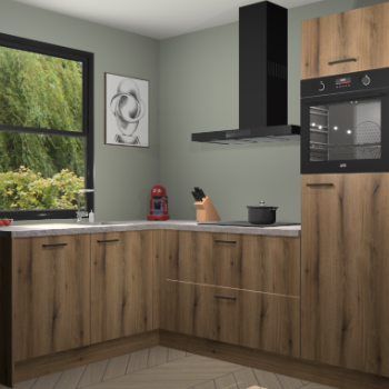 Goud Eiken keuken Kinshasa 104846