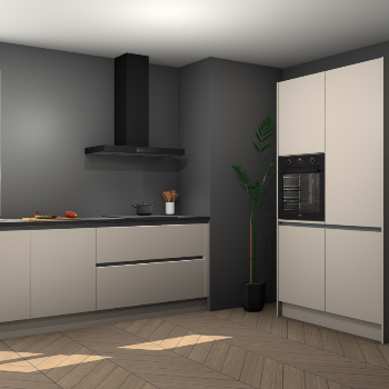 Kasjmier greeploze keuken Uganda 96507