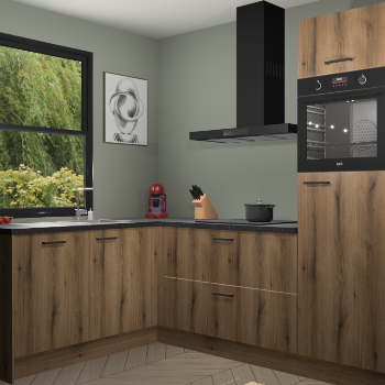 Goud Eiken keuken Kinshasa 104882