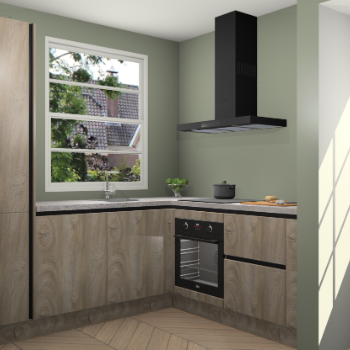 Cantaro Eiken greeploze keuken Harbin 43373