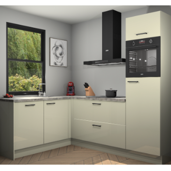 Magnolia hoogglans keuken Kinshasa 105528