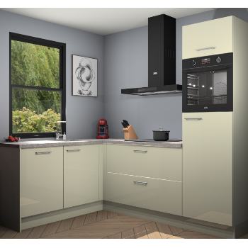 Magnolia hoogglans keuken Kinshasa 105563