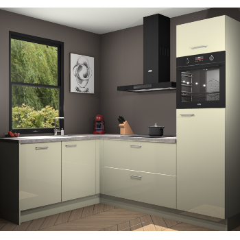 Magnolia hoogglans keuken Kinshasa 105564