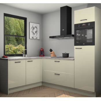 Magnolia hoogglans keuken Kinshasa 105566