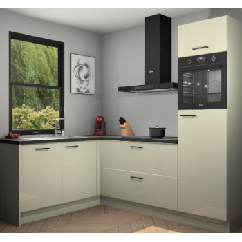 Magnolia hoogglans keuken Kinshasa 105572