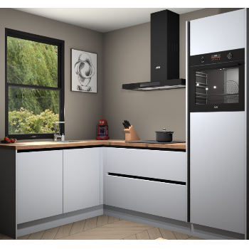 Sneeuwwitte greeploze keuken Kinshasa 105640