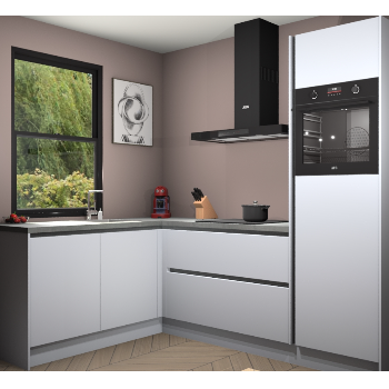 Sneeuwwitte greeploze keuken Kinshasa 105762