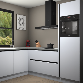 Sneeuwwitte greeploze keuken Kinshasa 105765