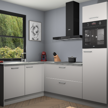 Zijdegrijze keuken Kinshasa 105917